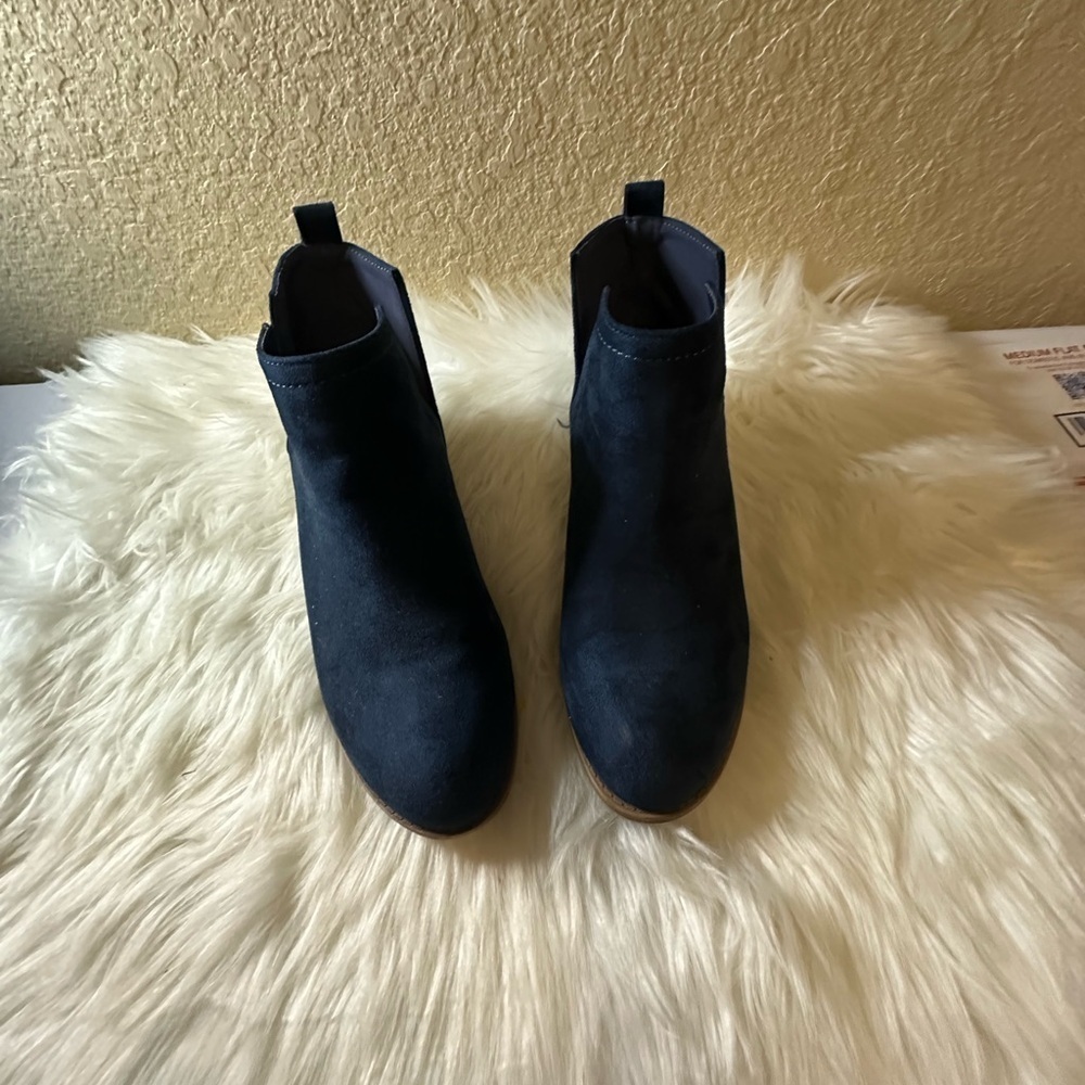 Women's Navy Ankle Boots